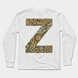 Letter Long Sleeve T-Shirt